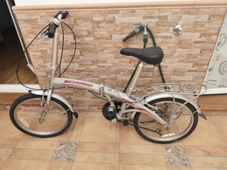 Bicicleta plegable Schiano poco uso