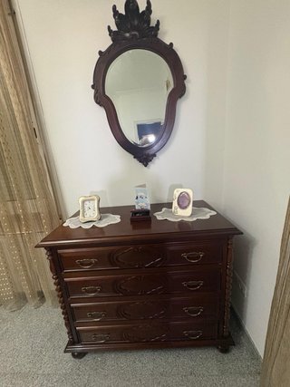 Muebles de dormitorio madera oscura