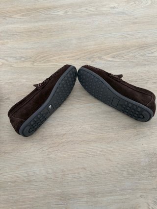 Mocasines niño ante marrón talla 28