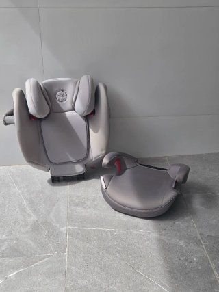 Silla coche Cybex Solution S-fix color gris