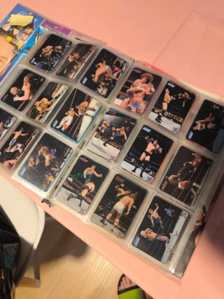 3 Álbumes Cromos WWE Raros
