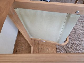 Butaca POANG Ikea Finnsta Blanco