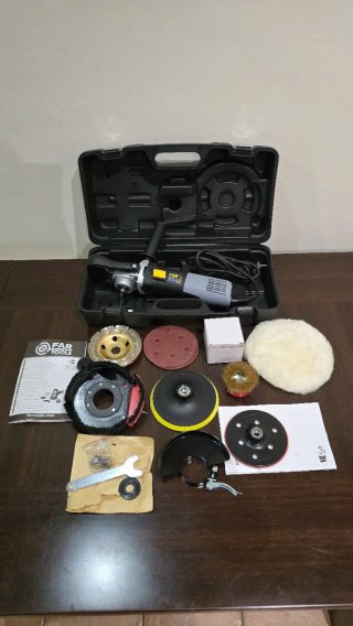 Lijadora Fartools PMF 1300 + Accesorios
