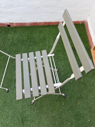 Mesa y Sillas Plegables Exterior