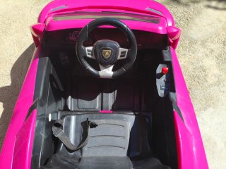 Coche eléctrico infantil a batería Lamborgini
