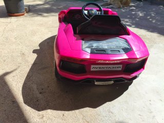 Coche eléctrico infantil a batería Lamborgini