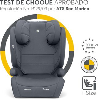 Silla Coche KikkaBoo i-Size Grupo 3