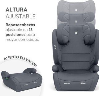 Silla Coche KikkaBoo i-Size Grupo 3