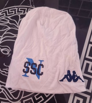 Cappellino SSC Napoli Kappa Bianco Uomo