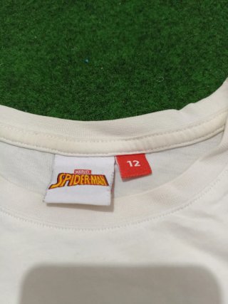 Camiseta Marvel Blanca Logo Spider-Man