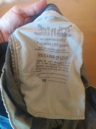 Pantalón Vaquero Levi's Caballero W33 L34