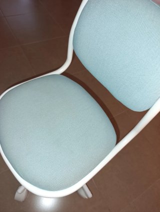 Silla de escritorio infantil azul