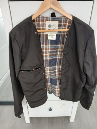 Chaqueta Moto Cuero AlpineStars marrón. Talla L