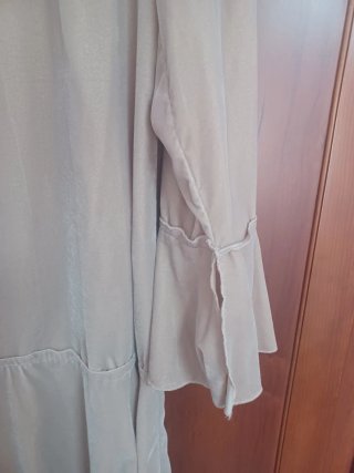 Vestido Mango rosa palo Talla XS