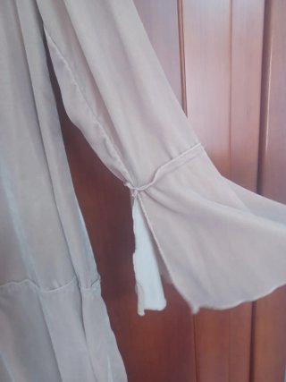 Vestido Mango rosa palo Talla XS