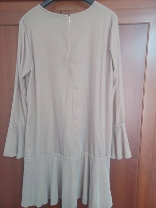Vestido Mango rosa palo Talla XS