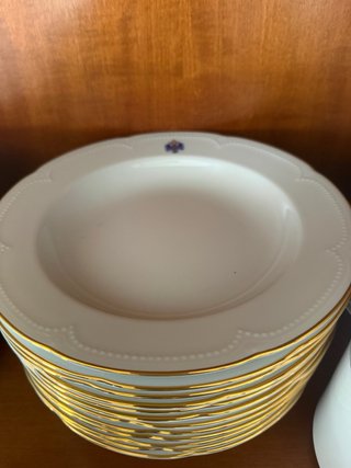 Vajilla inglesa de porcelana Royal Kent, años 30