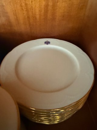 Vajilla inglesa de porcelana Royal Kent, años 30