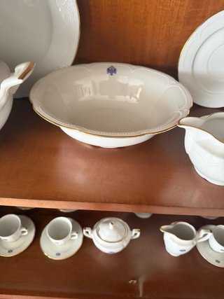 Vajilla inglesa de porcelana Royal Kent, años 30