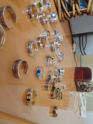 Lote de 63 anillos ajustables