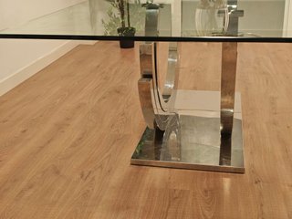 Mesa de comedor cristal 8 personas