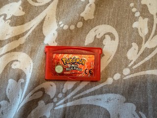 Pokemon Rojo Fuego GBA Cartucho