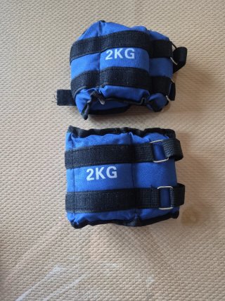 Tobilleras y Muñequeras Pesas par de, (4kg,2kg,500
