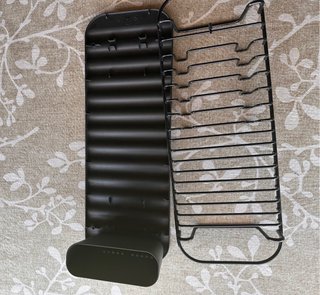Escurridor platos y cubiertos negro