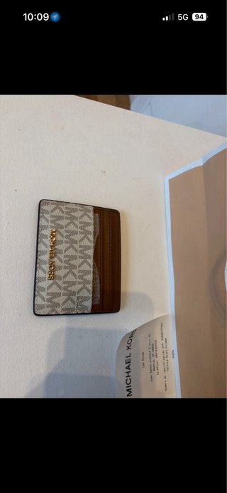 Cartera Michael Kors Beige y Marrón