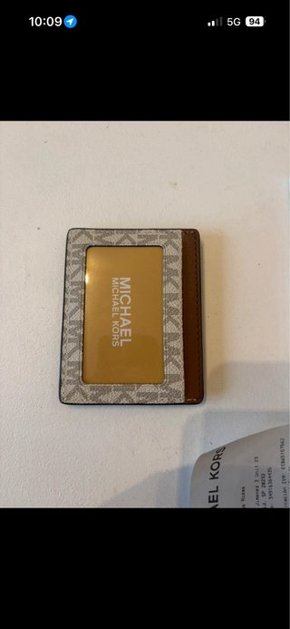 Cartera Michael Kors Beige y Marrón