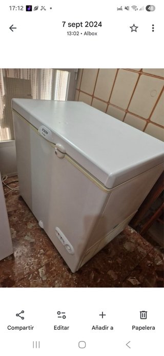 Arcón congelador Icrón blanco