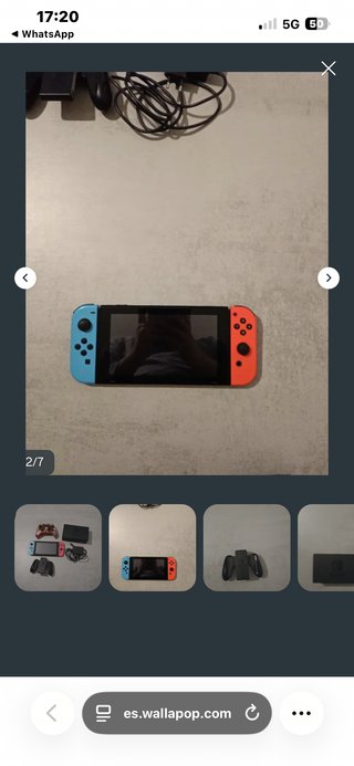Nintendo Switch V1 Negro