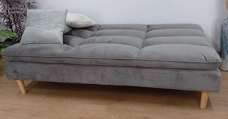 Sofá Cama ·Confort, Gris Oscuro·. Cómodo. ¡Oferta!