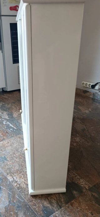 Espejo de baño , armario blanco