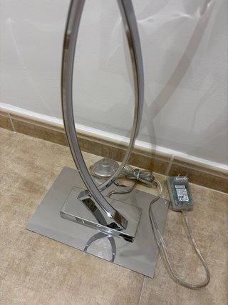 Conjunto de 2 lámparas modernas (1 techo - 1 pie)