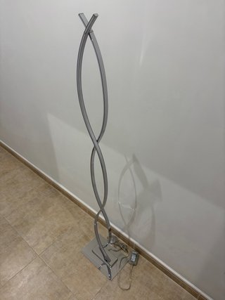 Conjunto de 2 lámparas modernas (1 techo - 1 pie)