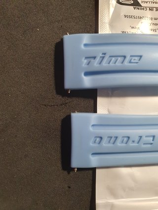 Cintusino in silicone Cronotime da 24 mm
