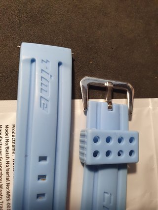 Cintusino in silicone Cronotime da 24 mm