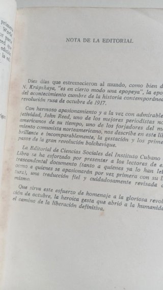 10 Días que Estremecieron al Mundo – John Reed –