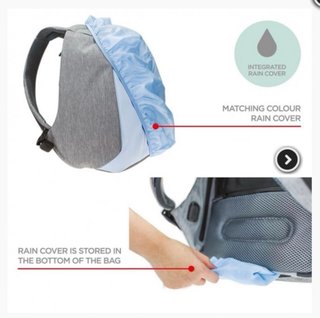 Mochila XD Design antirrobo color menta