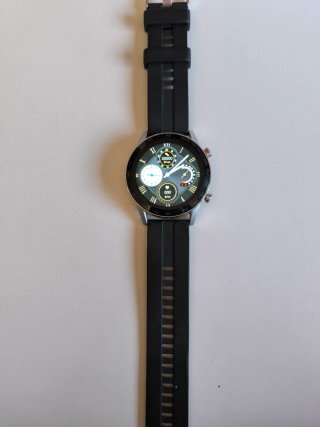 Smartwatch Negro y Marrón con Cargador