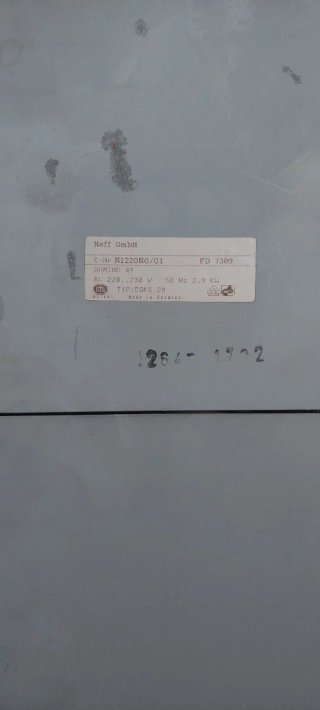 Placa vitrocerámica 2 fuegos