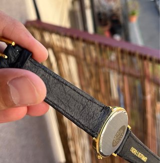 Seiko Quartz Dorado Negro Vintage 6Y39-7010