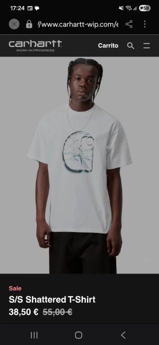 Camiseta Carhartt Rota