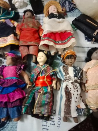 11 Muñecas de Porcelana Antiguas