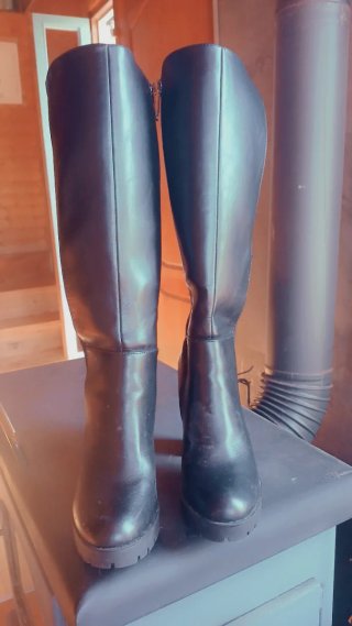 Botas mujer caña alta tacón alto