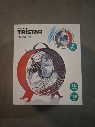 Ventilador Tristar VE-5963 25cm Rojo