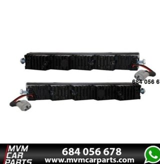 Kit faros delanteros con Luz diurna Cromada para M