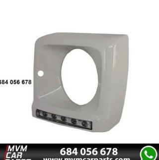 Kit faros delanteros con Luz diurna Cromada para M