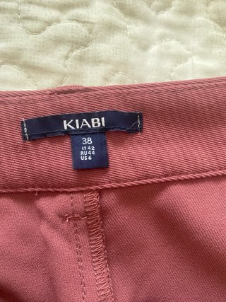 Pantalones Kiabi Talla 38 Rosa